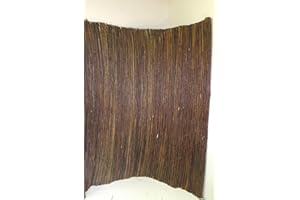 Master Garden Products WTF-6 Twig Privacy Screen, 72 by 96-Inch Willow Fencing, 6'H x 8'W, Brown