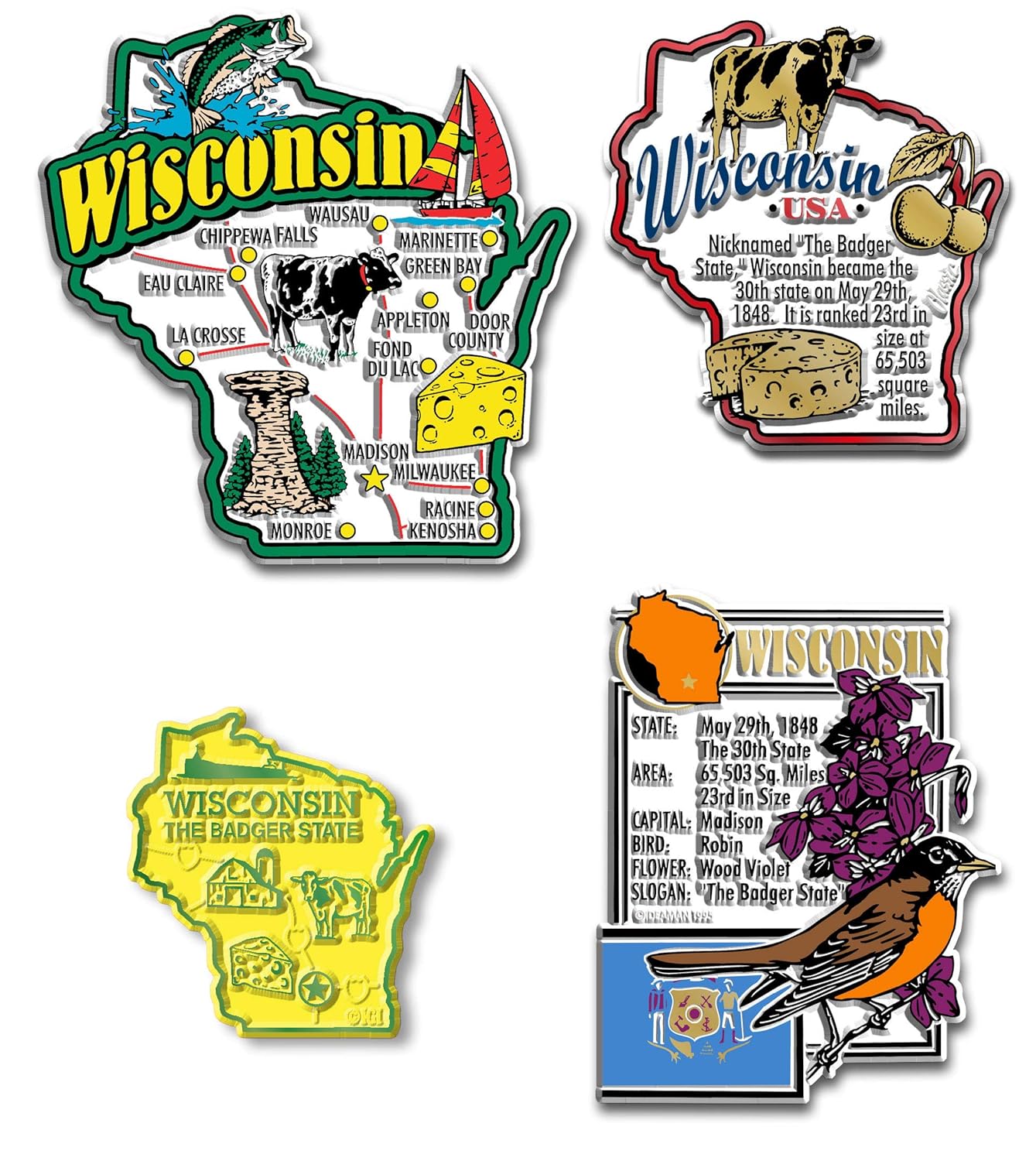 Best Wisconsin Magnets For Refrigerator