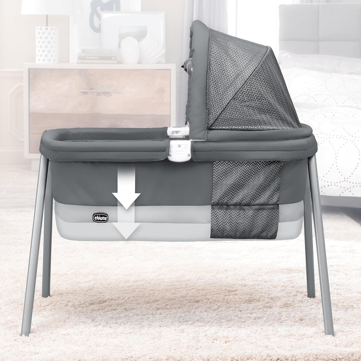 chicco lullago deluxe portable bassinet