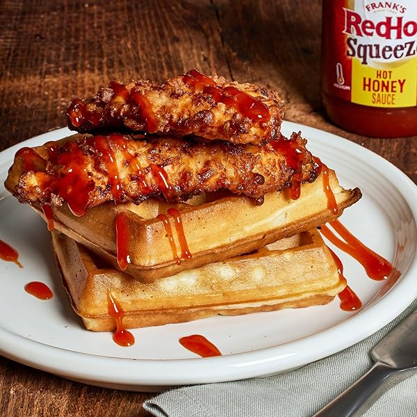 FRANK’S REDHOT SQUEEZE HOT HONEY SAUCE, 12 FL OZ