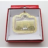 The White House Brass Christmas ORNAMENT Souvenir Gift