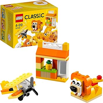 LEGO Classic - Caja creativa de color naranja (10709): Amazon.es: Juguetes y juegos