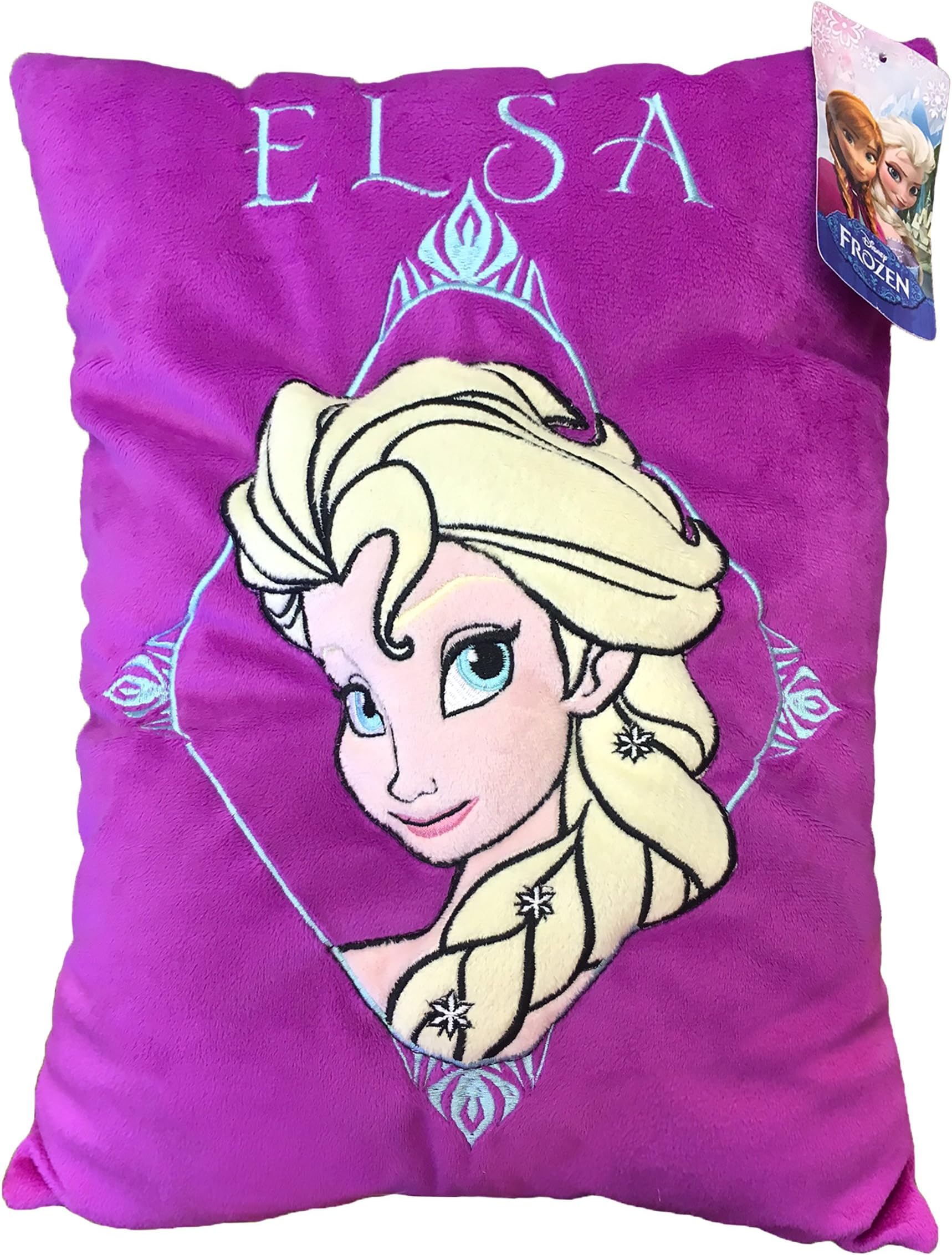 Jay Franco Frozen Elsa Plush 3D Character Pillow