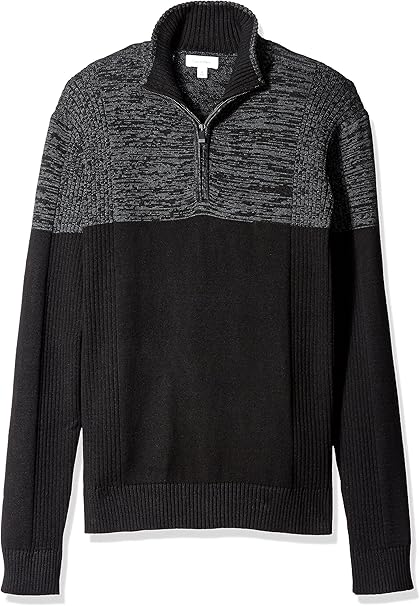 calvin klein classic quarter zip