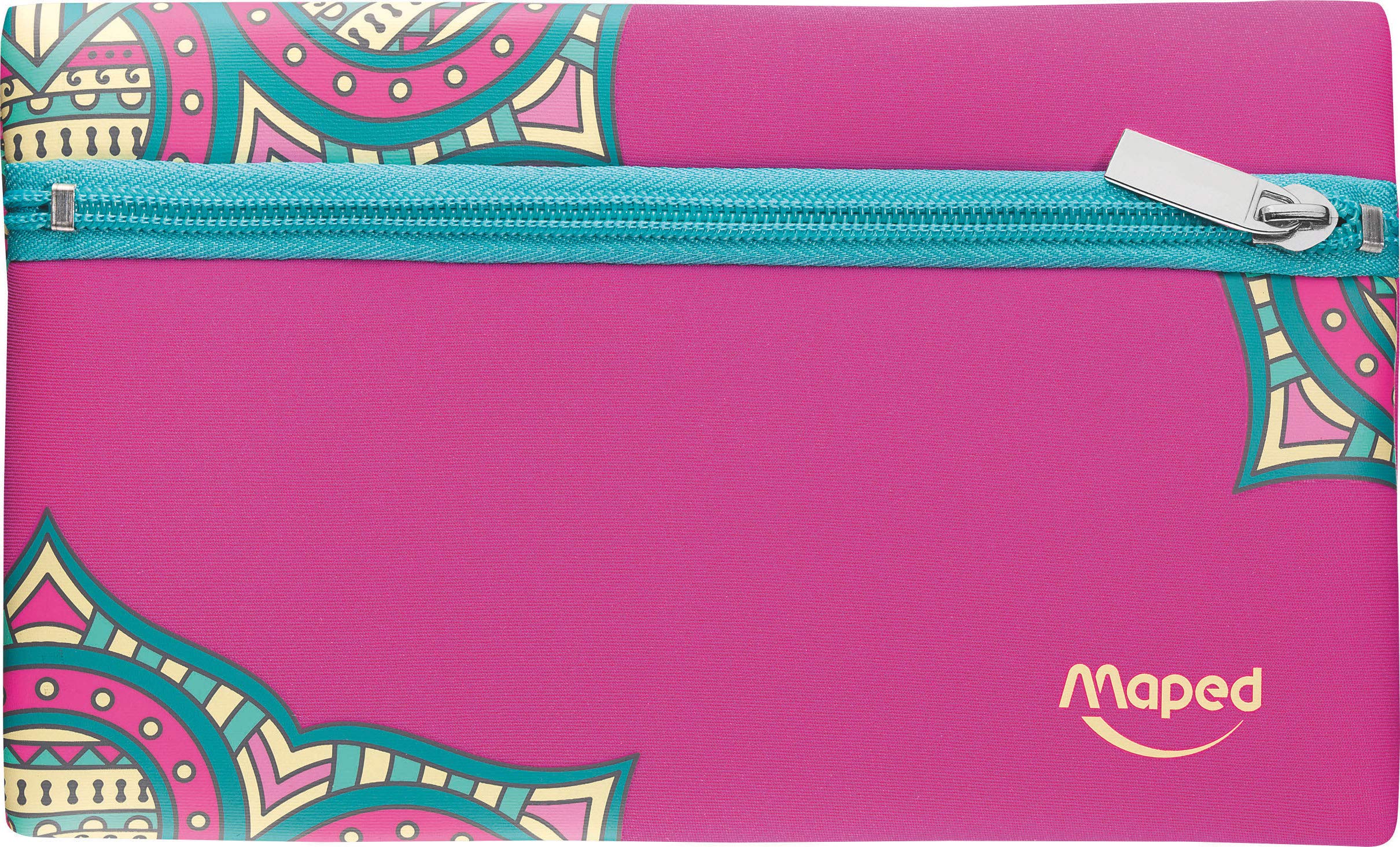 Mandala Flat Pencil Case