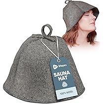 NF × OVERRIDE SAUNA HAT Amazon.com: LifePro Wool Sauna Hat - Traditional Russian