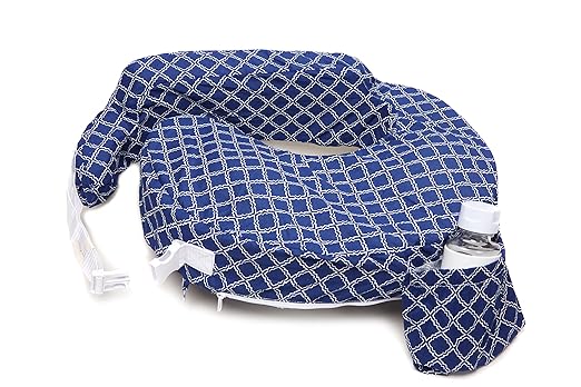 My Brest Friend My Brest Friend ORIGINAL Stillkissen Kaleidoskop, Marineblau/Weiß