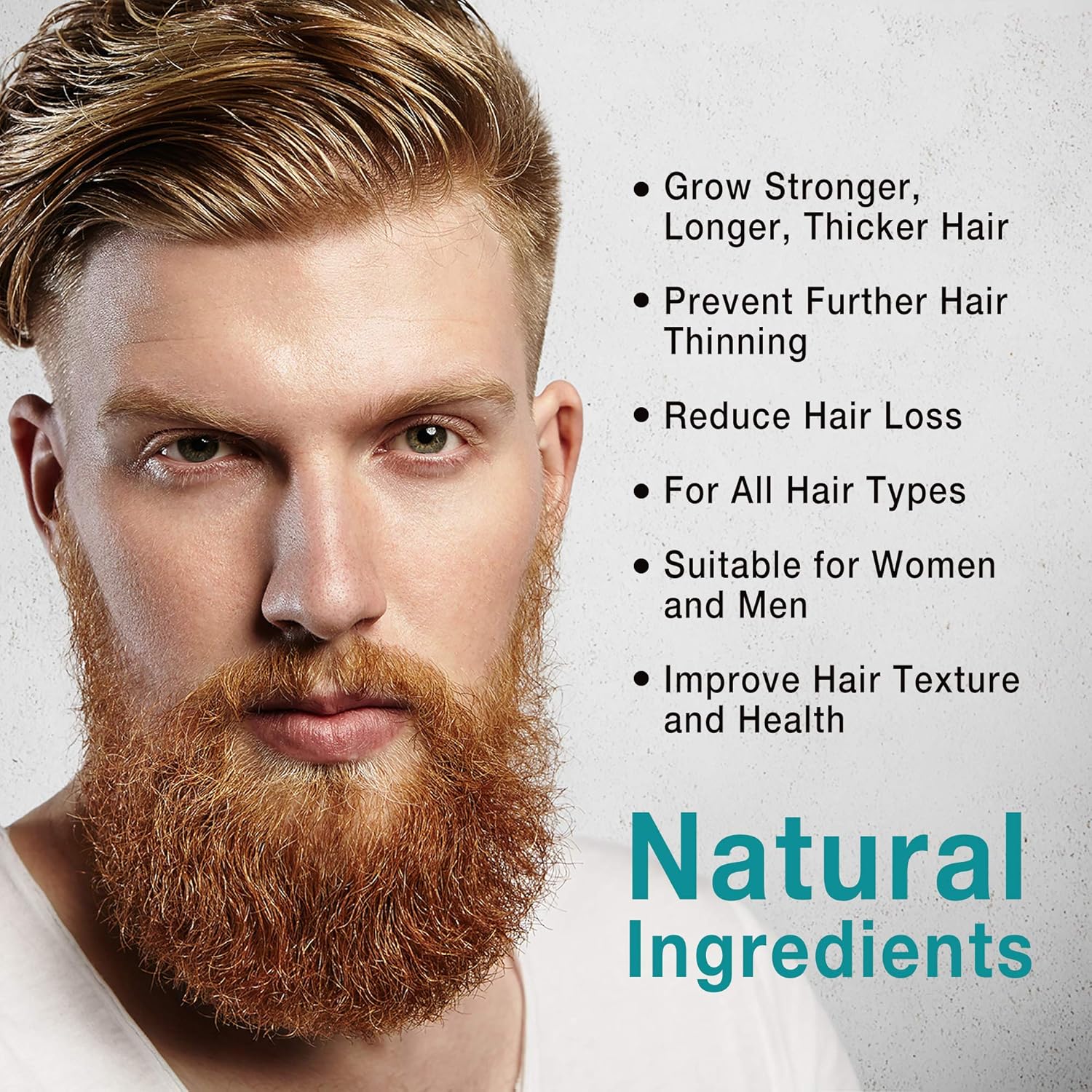 Luv Me Care Biotin Hair Growth Oil Hair Growth Serum for Thicker Longer Fuller Healthier Hair, Prevent Hair Loss & Thinning, All Natural Vitamin Rich Treatment, Women & Men, All Hair Types 1.7 oz : Beauty