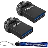 SanDisk 32GB Ultra Fit USB 3.1 Low-Profile Flash Drive (2 Pack Bundle) SDCZ430-032G-G46 Pen Drive with (1) Everything But Str