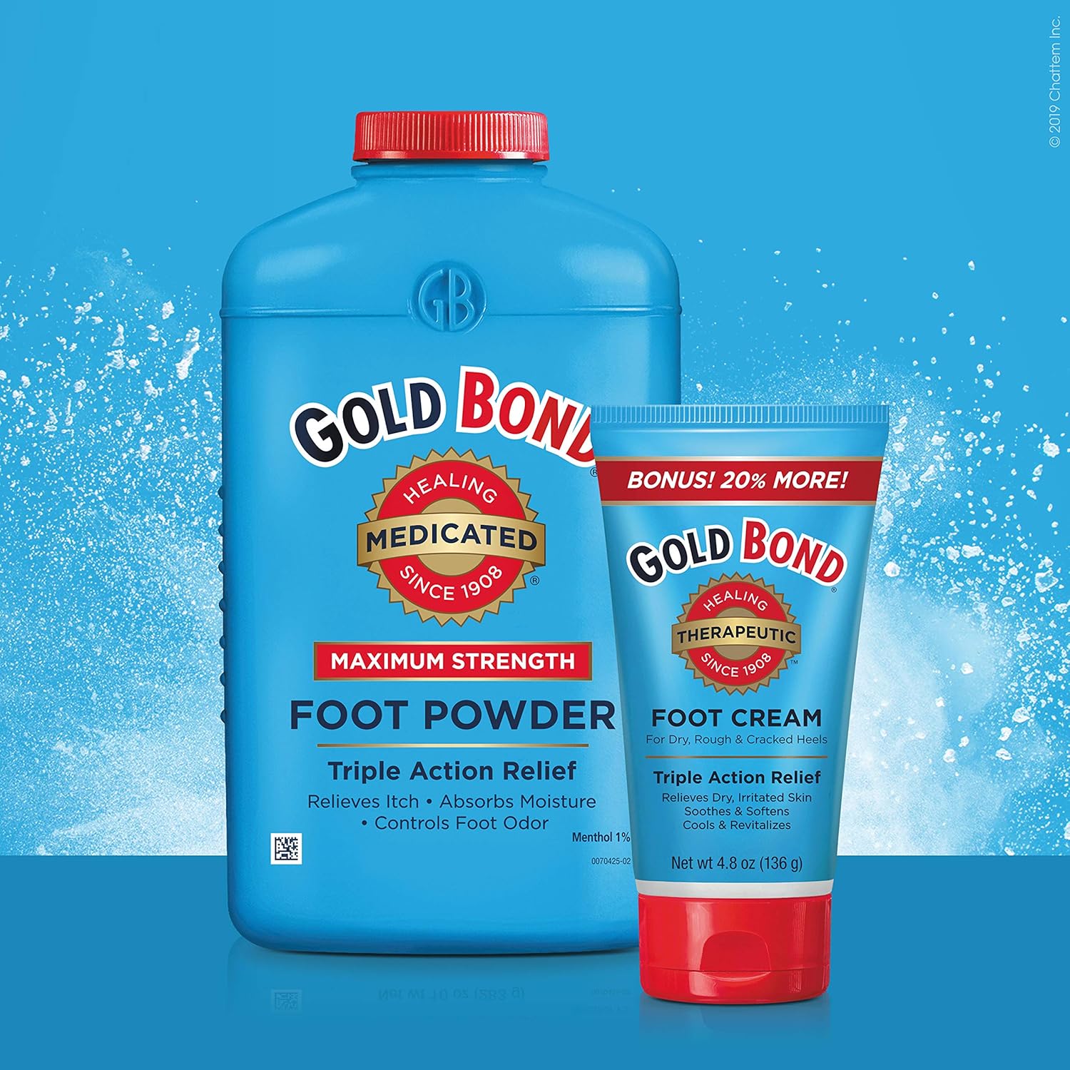 Gold Bond Maximum Strength Foot Powder 4 Ounce: Health & Personal Care
