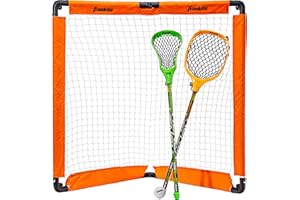 Franklin Sports Youth Lacrosse Goal and Stick Set