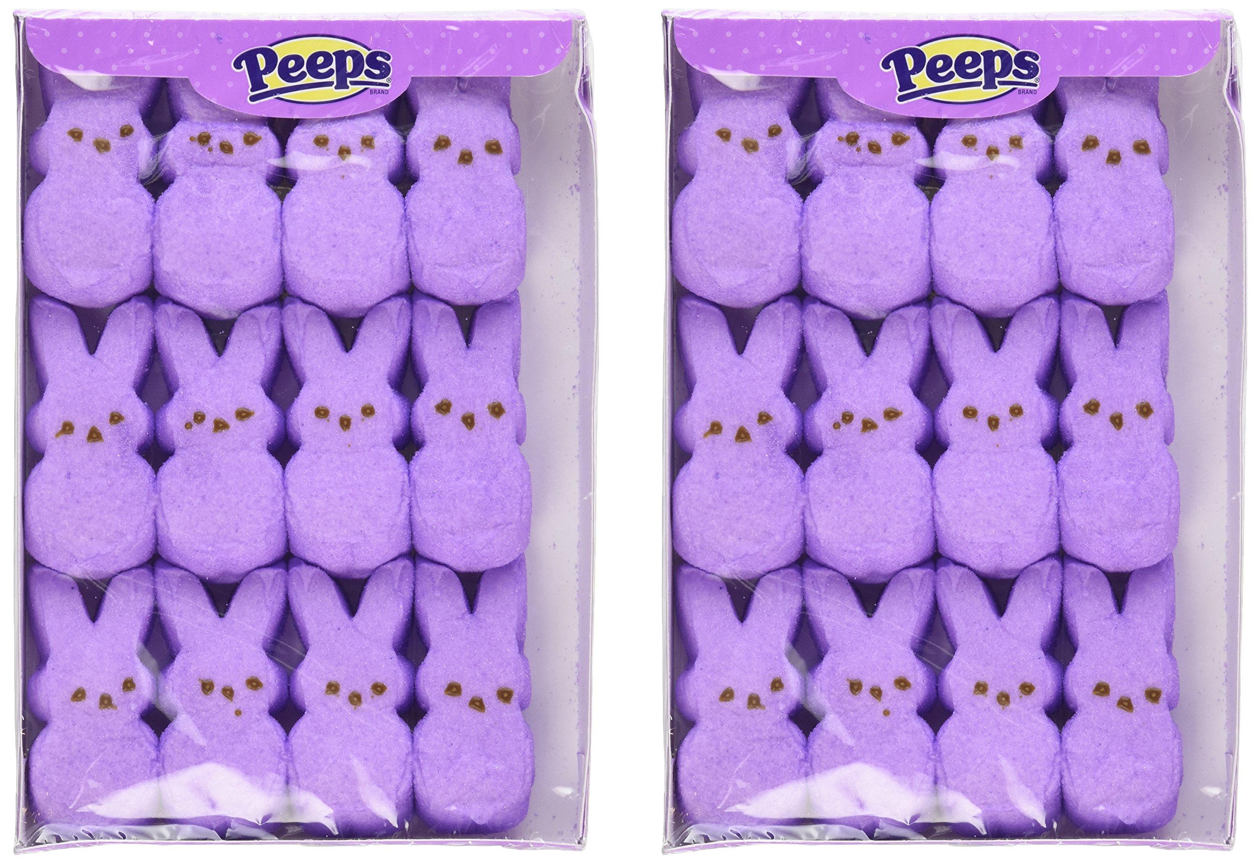 Peeps Green Bunnies 12 Count Pack (4 Packs) Grocery