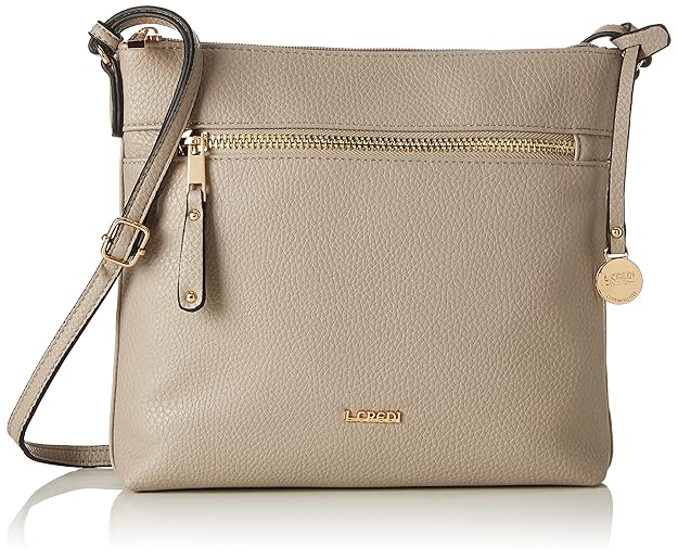 L.CREDI Damen Maxima Schultertasche, 5.5x23x25 cm