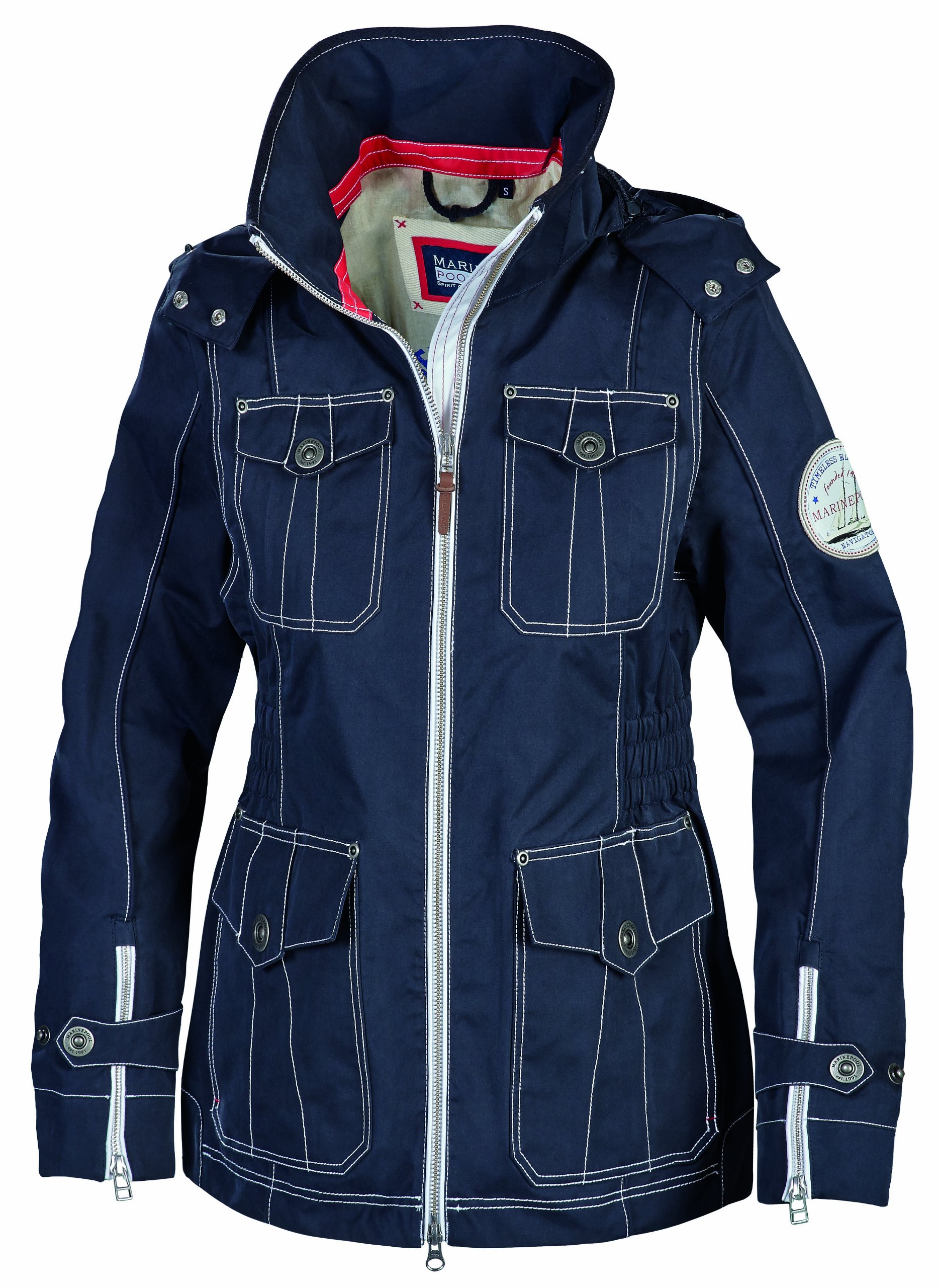 Marinepool Adults' Outdoor Navaya - Women's Jacket blue navy Size:L