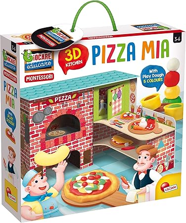 pizza en plastilina