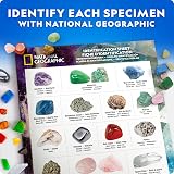 National Geographic Rock Collection Kit Kids 300+ Pieces Geodes Gemstones view 6
