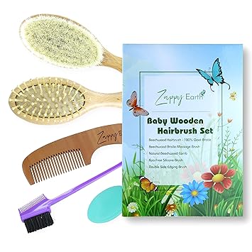 silicone baby hair brush