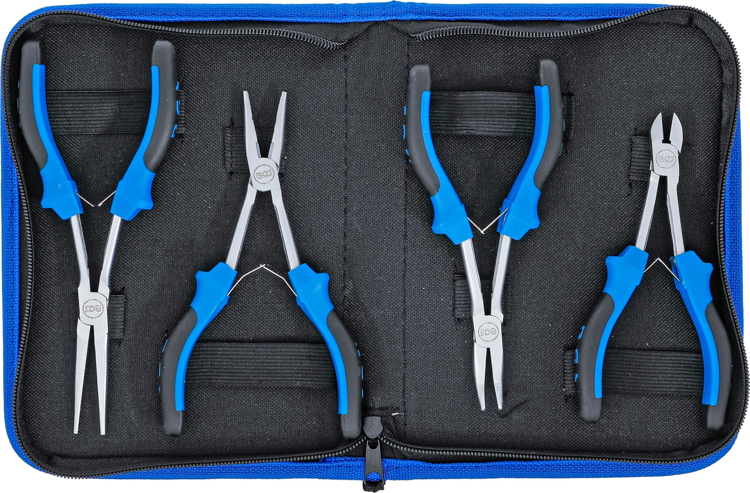 BGS 74535 | Elektronik-Zangen-Satz | extra lang | 4-tlg.