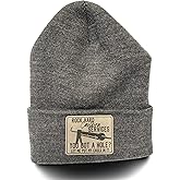 Rock Hard Caulking Services Leather Patch Trucker Hat- Inappropriate Trucker Hats - Funny Blue Collar Gifts for Men