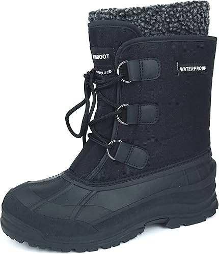 Mens snow boots with removable liners Clearance