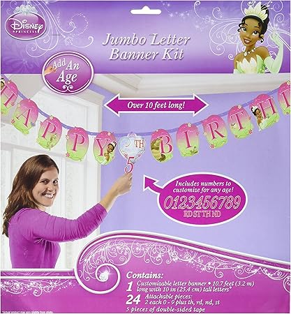 Amazon Com Amscan Dazzling Disney Tiana Enchanted Jumbo Add An