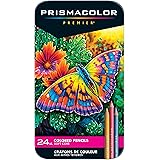Prismacolor 3597T Premier Colored Pencils, Soft Core, 24-Count