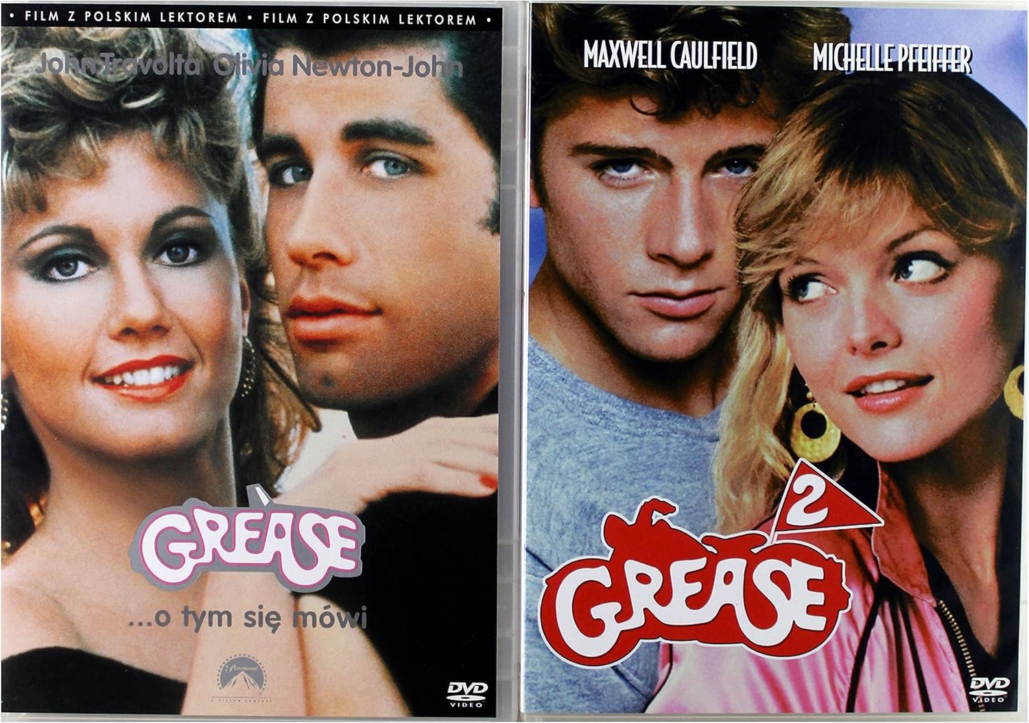 Grease / Grease 2 2DVD English audio. English subtitles Amazon.co.uk
