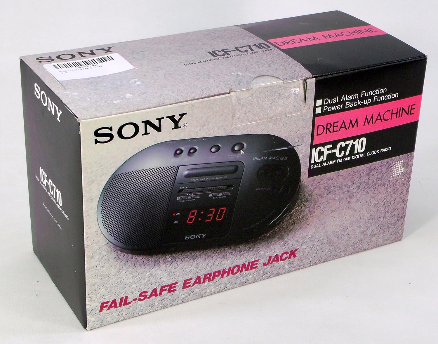 Sony Dream Machine ICFC710 Dual Alarm FM/AM Digital Clock