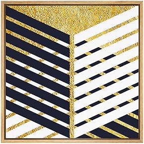 SIGNWIN Framed Canvas Wall Art Black and White...