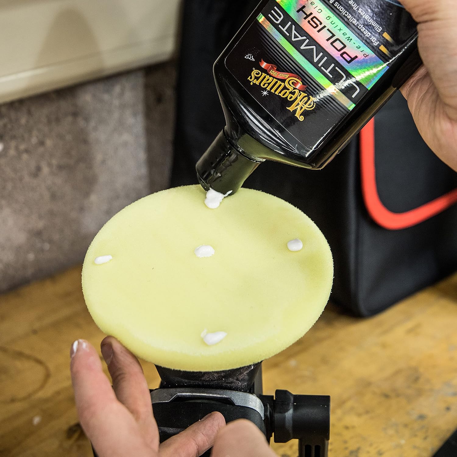Meguiar's DFP5 Soft Buff 5" DA (Dual Action) Foam Polishing Disc, 1 Pack: Automotive