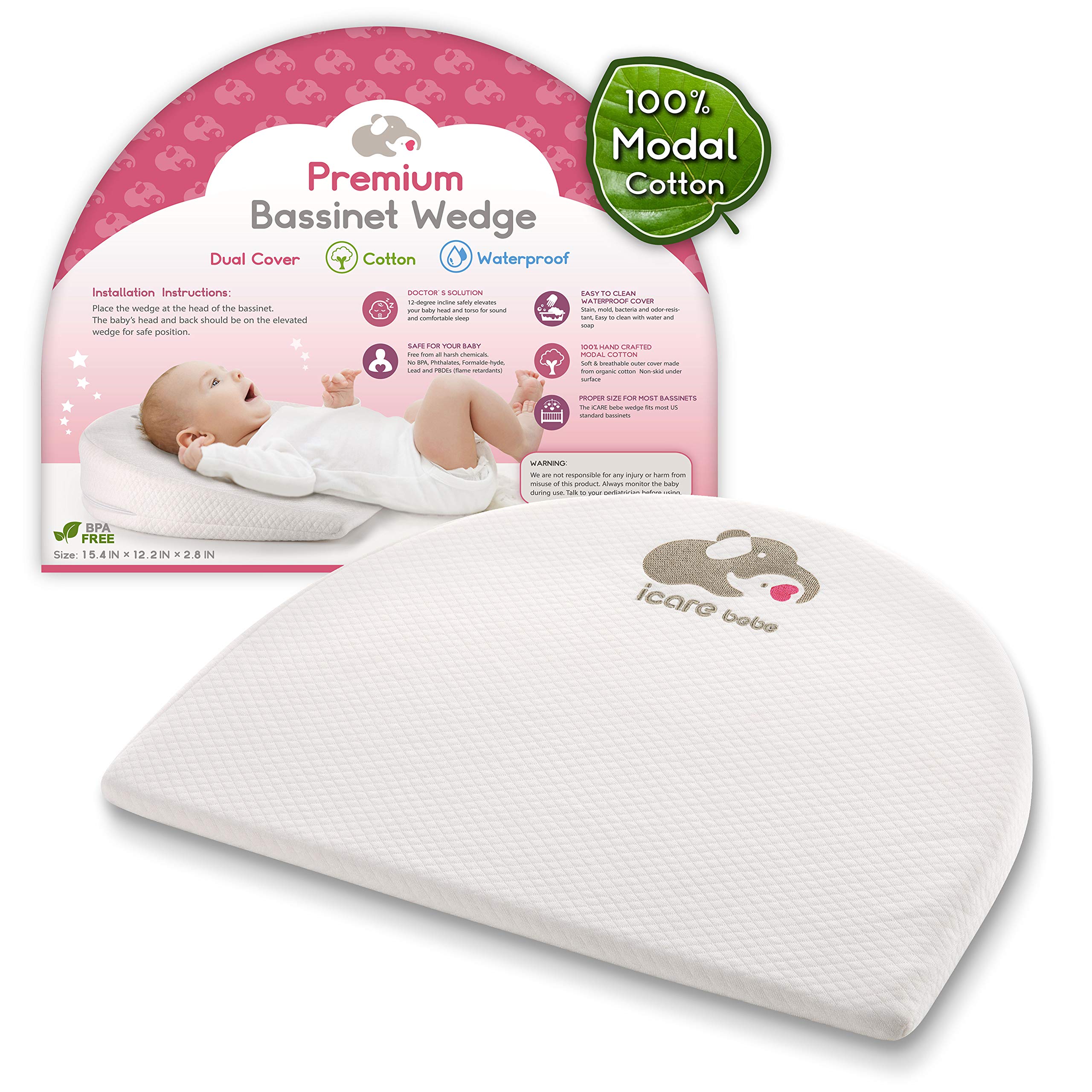 elevate bassinet for reflux