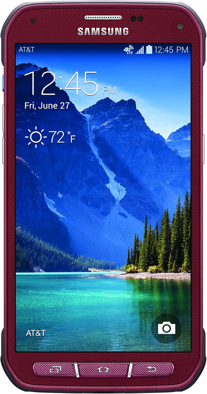 Amazon Com Samsung Galaxy S5 Active Rojo