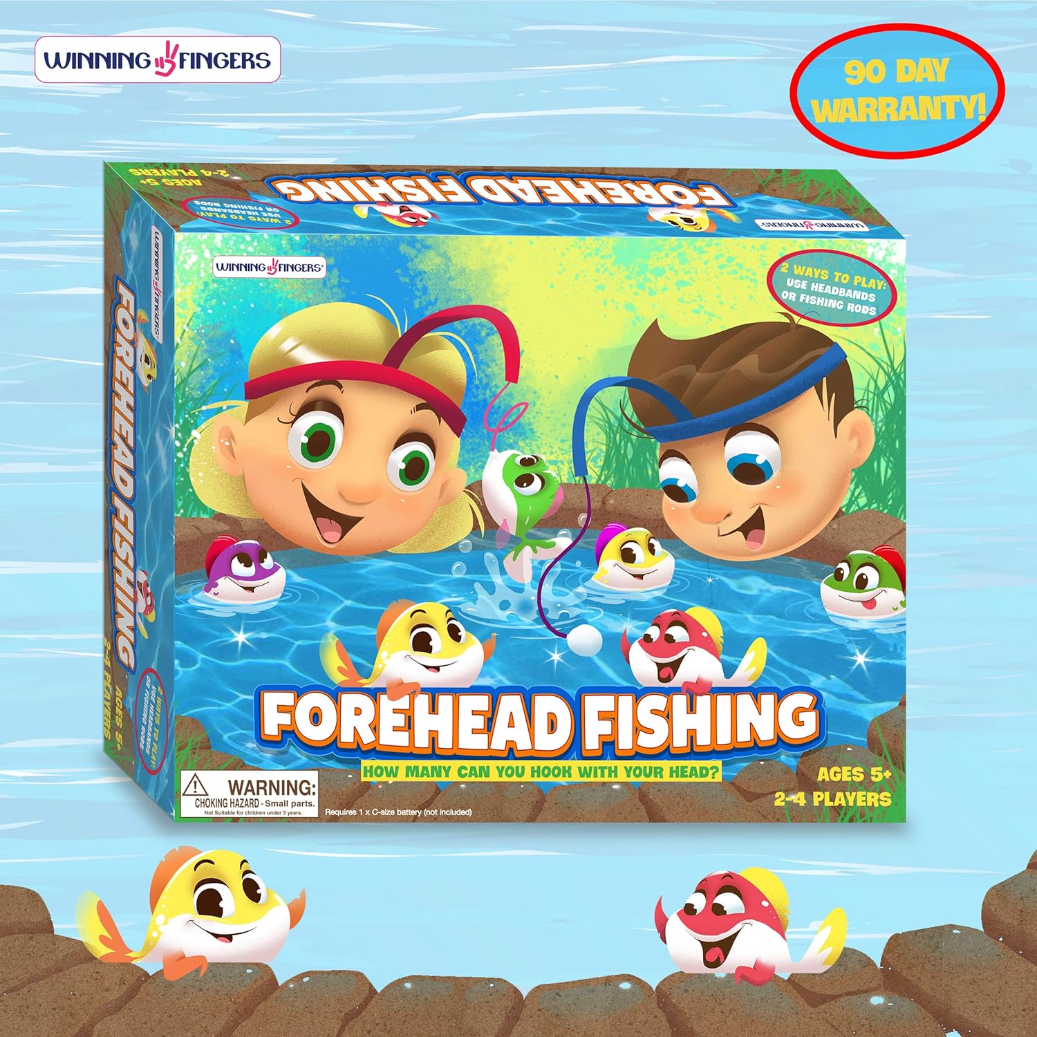 Forehead Fishing Game for Kids Age 312 Easy Setup and Addictive Family Fun eBay