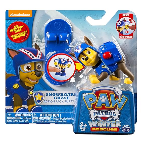 paw patrol winter rescue toys