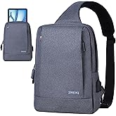 ZMEIKJ 9-11 Inch iPad Bag Tablet Sleeve Satchel Messenger Sling Shoulder Strap Carrying Case for Fire Laptop Kindle or Others