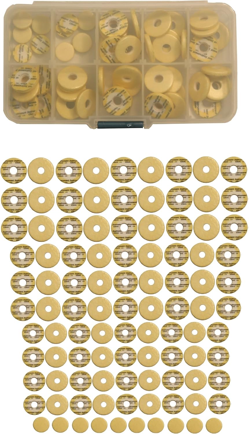 Instrument Clinic Flute Pad Assortment of 100, 3.0mm Thick