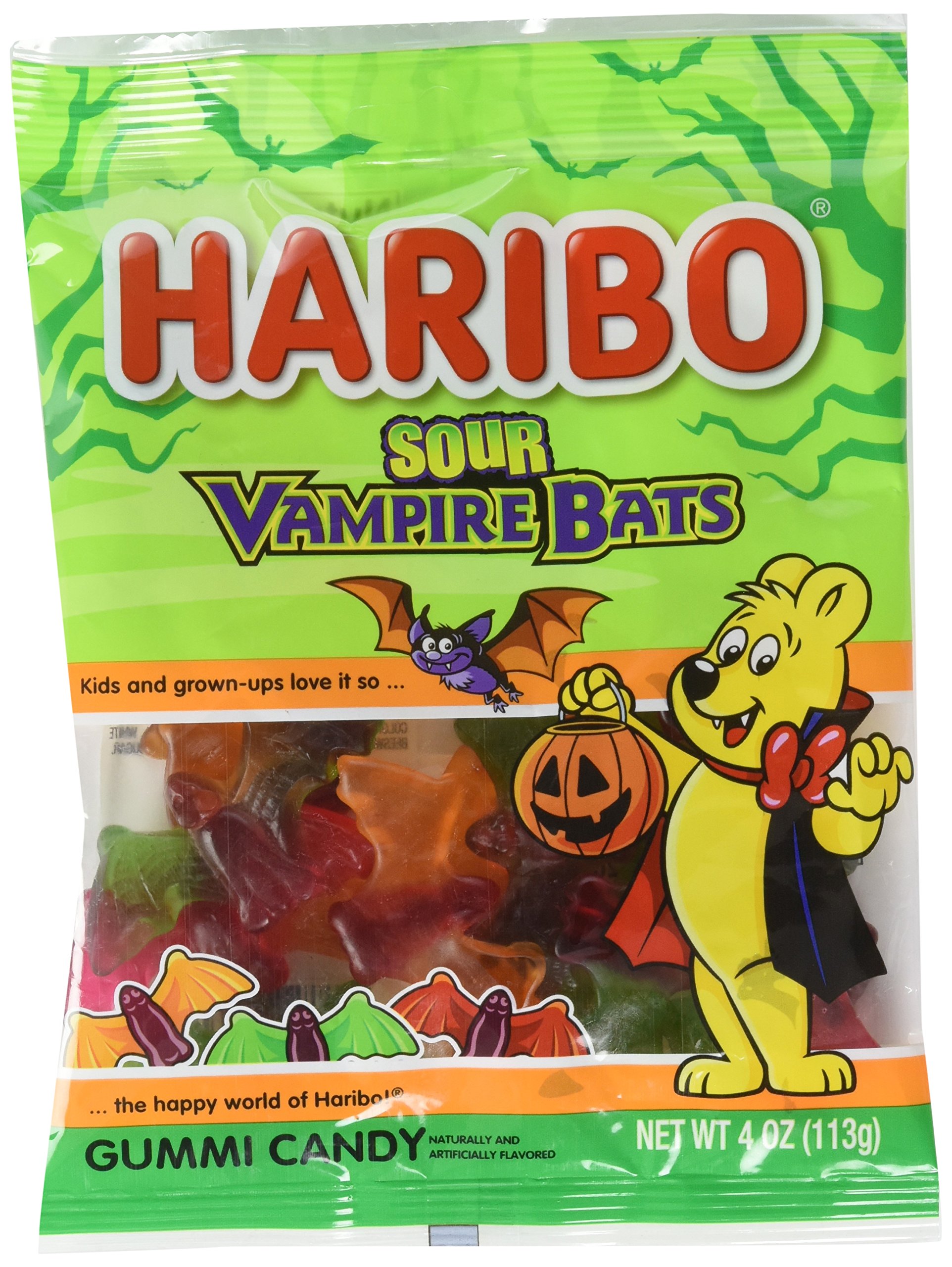 Haribo Halloween Limited Gummy Candy 4oz (Ghostly Gummies
