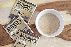 Anthony's Instant Dry Yeast Packets, Contains 12