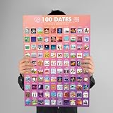 Giftinghouse 100 Dates Scratch Off Poster A2 UK Made Eco Friendly view 6