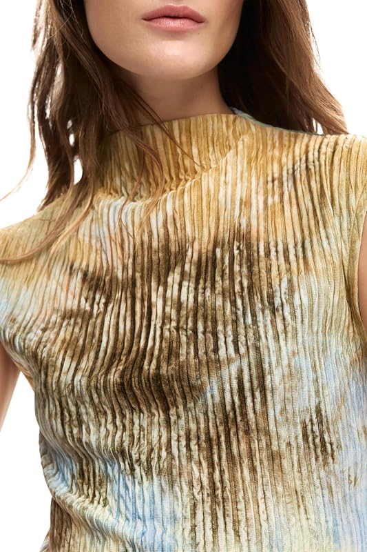 Kurzarmkleid aus der Damen-Kollektion, Hellbraun, XL