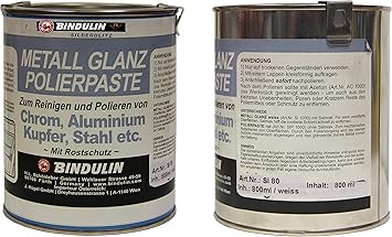 Profidose Silberblitz Metallglanz Polierpaste 750ml Dose Mit Salmiak Ideal Fur Waffenpflege Reinigung Hartmetall Edelmetall Eisen Chrom Edelstahl Bugeleisen Auspuff Besteck Weiss Amazon De Baumarkt