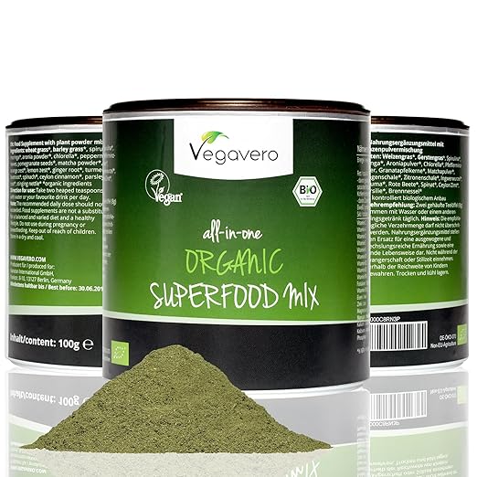 title=Superfood Mix Detox Bio Vegavero | 17 Supercibi naturali – inclusi Spirulina,