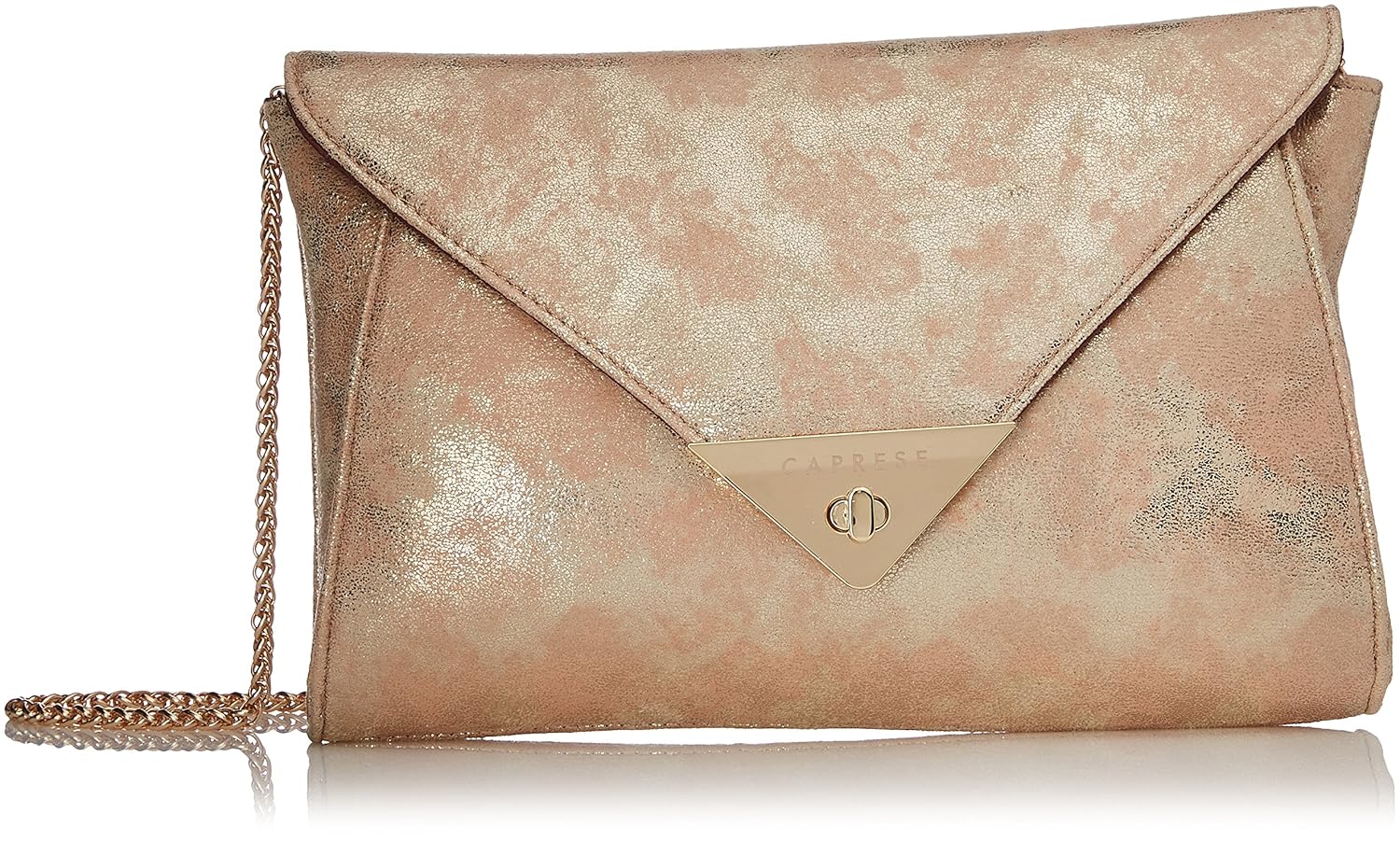caprese lisa women's clutch (rose gold)