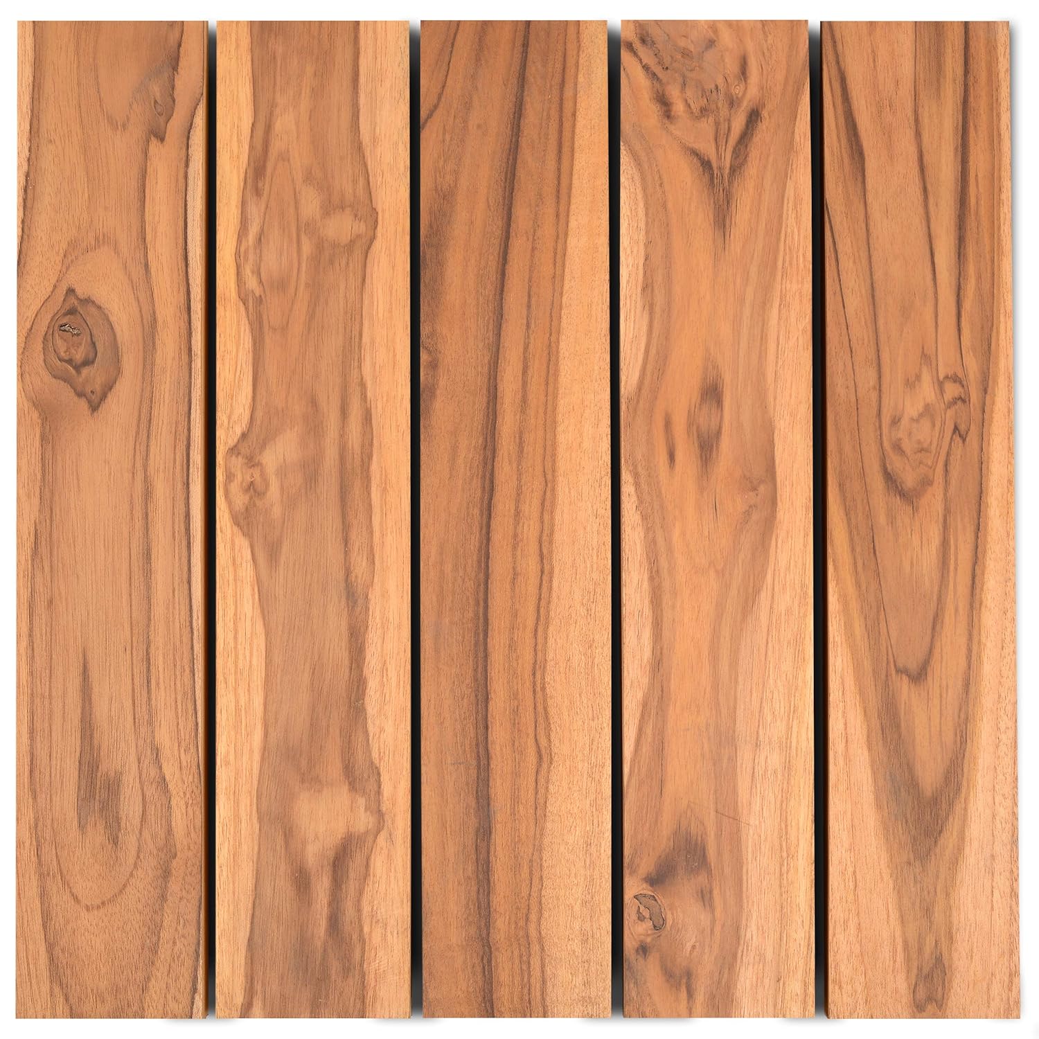 Sharpex Deck Tiles Hardwood Tiles Easy To Install Interlocking Deck Tiles For Flooring Patio Balcony Roof Garden Composite Decking Flooring