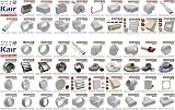 Kair White Louvred Grille 155mm Exterior Ducting Vent with 100mm Spigot view 6