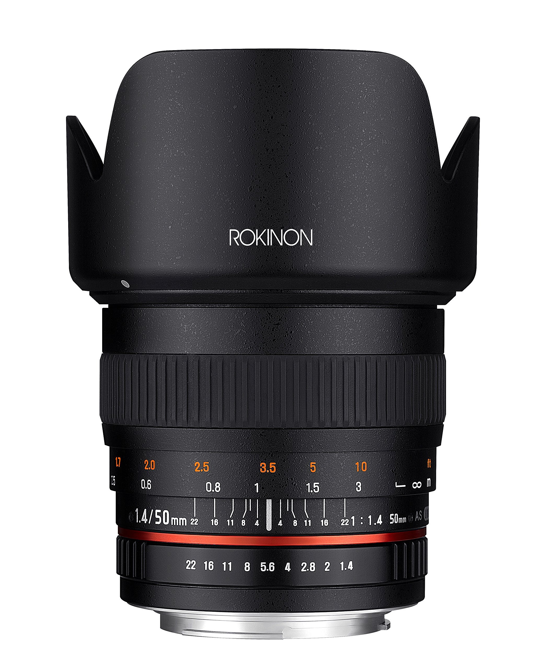 Lente Rokinon 50 mm F1.4 para montura Sony E