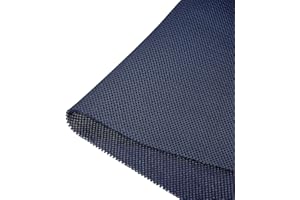 MECCANIXITY Speaker Grill Cloth 20 x 55 Inch Stereo Mesh Fabric Protective Dustproof Cloth for Home Speaker Repair Navy Blue