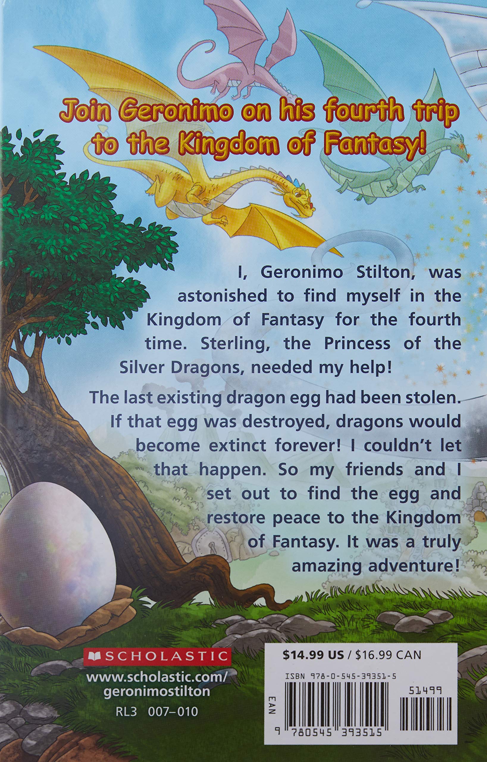 The Dragon Prophecy Geronimo Stilton And The Kingdom Of Fantasy No 4 Stilton Geronimo 8601420179646 Amazon Com Books