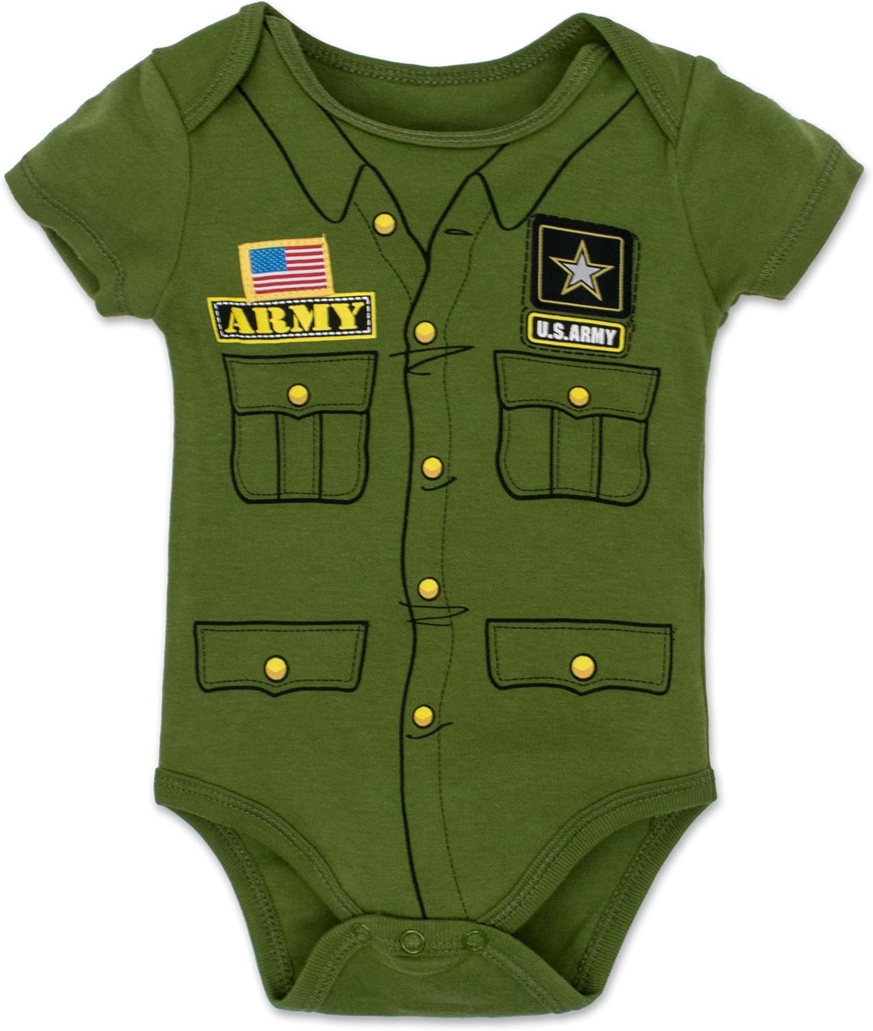 army baby sleepsuits