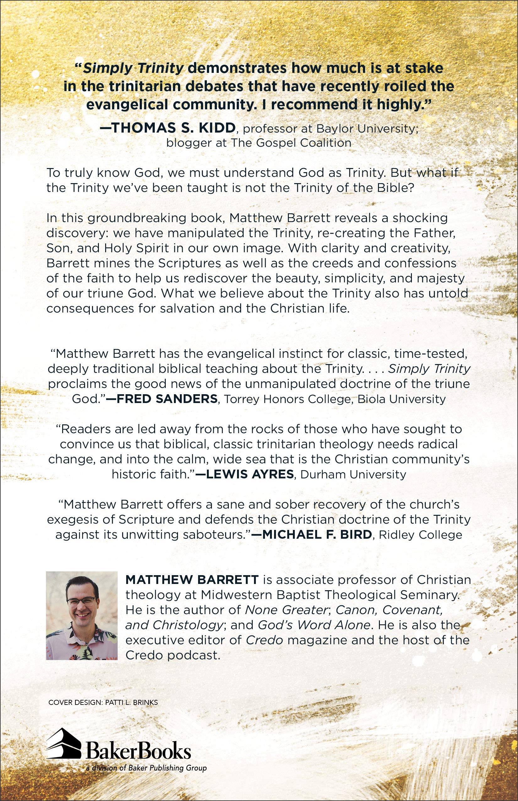 Simply Trinity The Unmanipulated Father Son And Spirit Barrett Matthew Swain Scott 9781540900074 Amazon Com Books